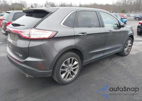 2017 Ford Edge Titanium z USA, uszkodzony, nr VIN 2FMPK4K90HBB21192
